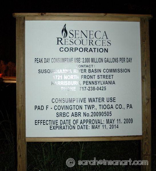 Company Sign @ site