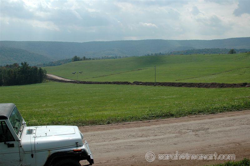 Pipeline crossing Packard Rd. 2