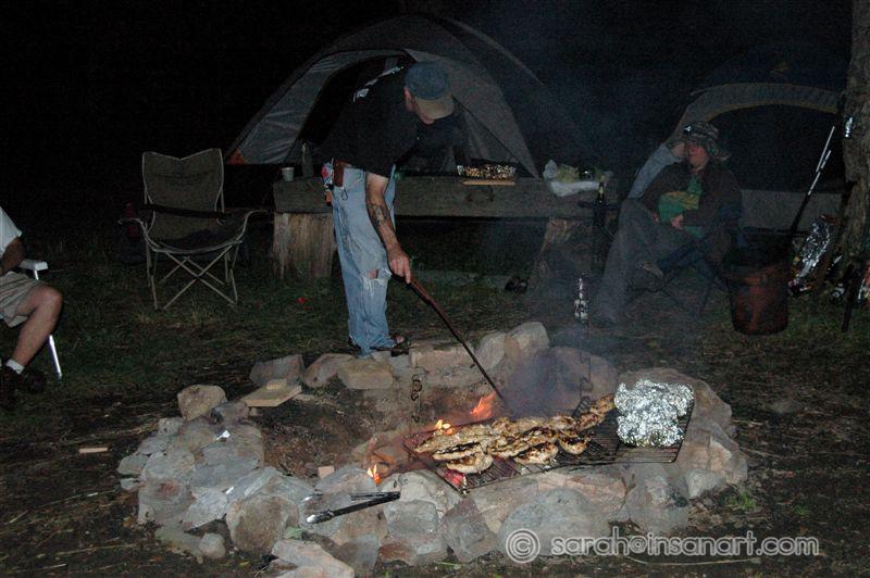 Waiting for dinner...