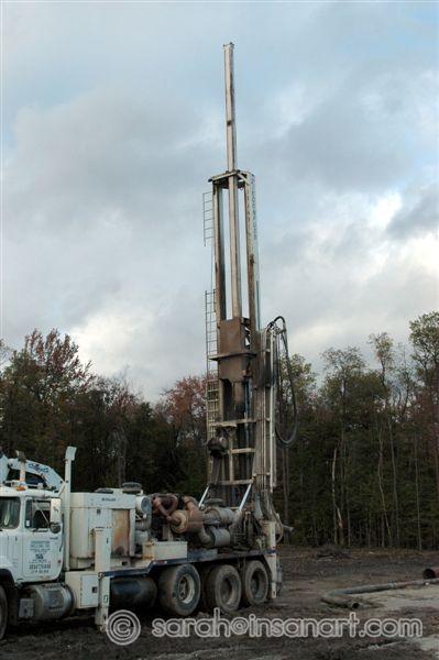 RR - well bore drill rig, 2
