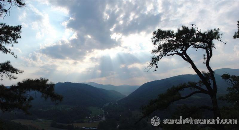 Looking Down (from Seneca Rocks) Pana