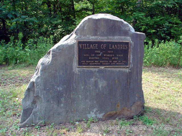 Stone Marker, Landrus PA